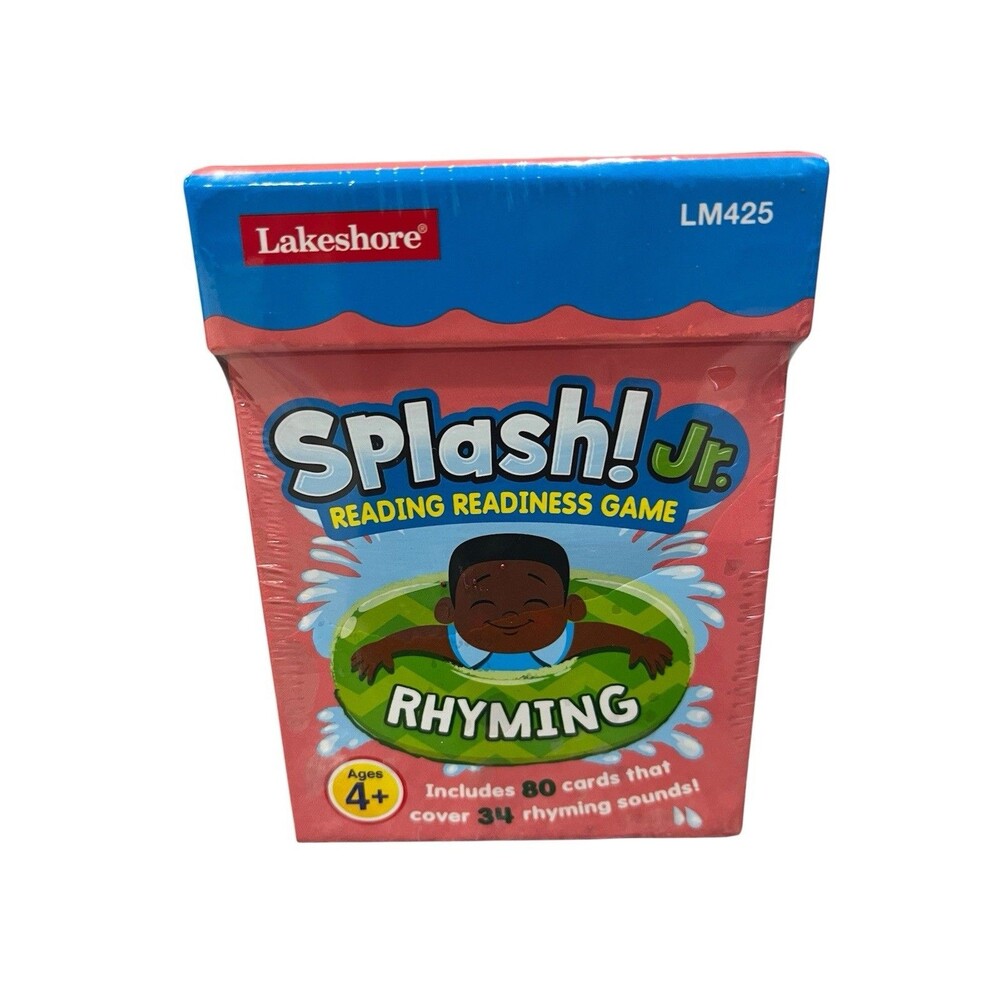 Sealed Lakeshore Splash Rhyming Game Sight-Words K-1 Reading Educational Kids